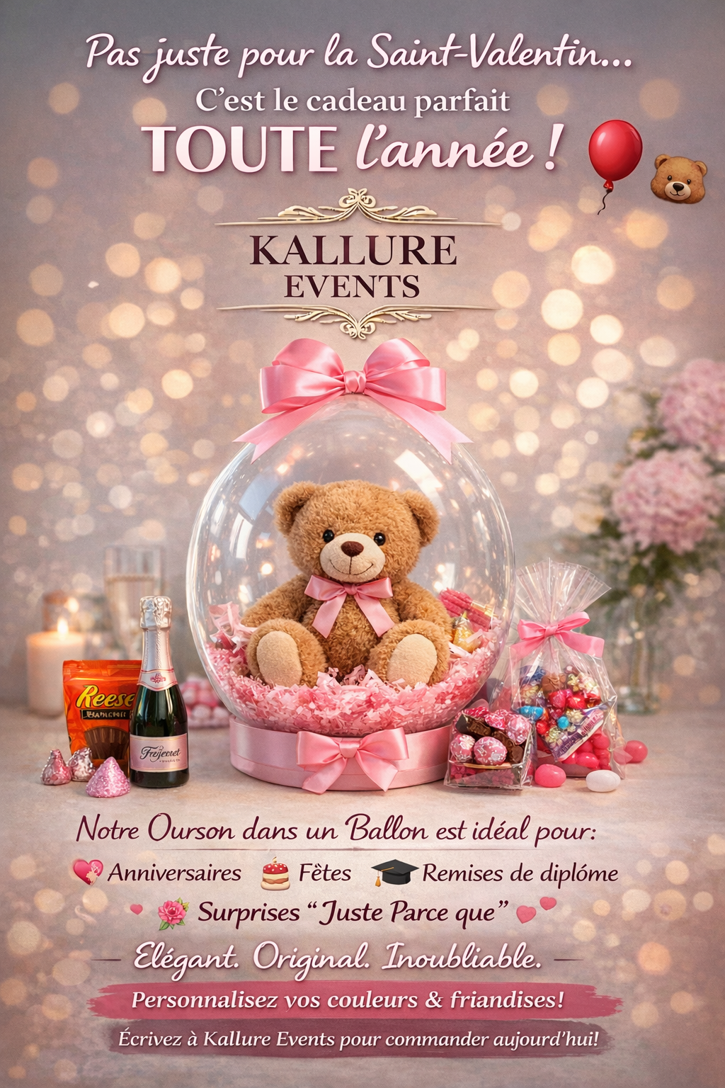 Bear Balloon Gift